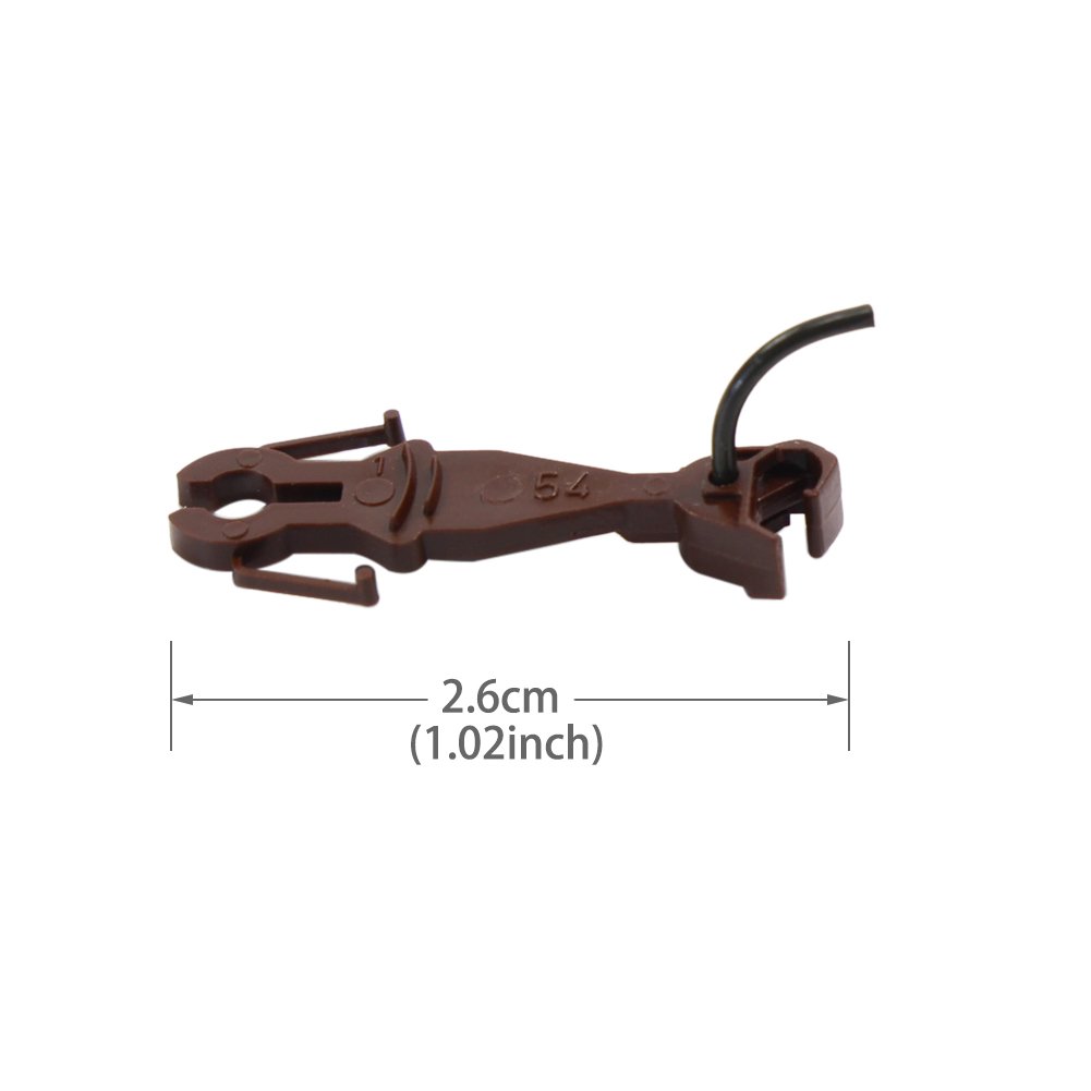 HP0987 Model Train Railway Layout DIY Accessories 1:87 HO Scale Model Knuckle Spring Coupler Hook