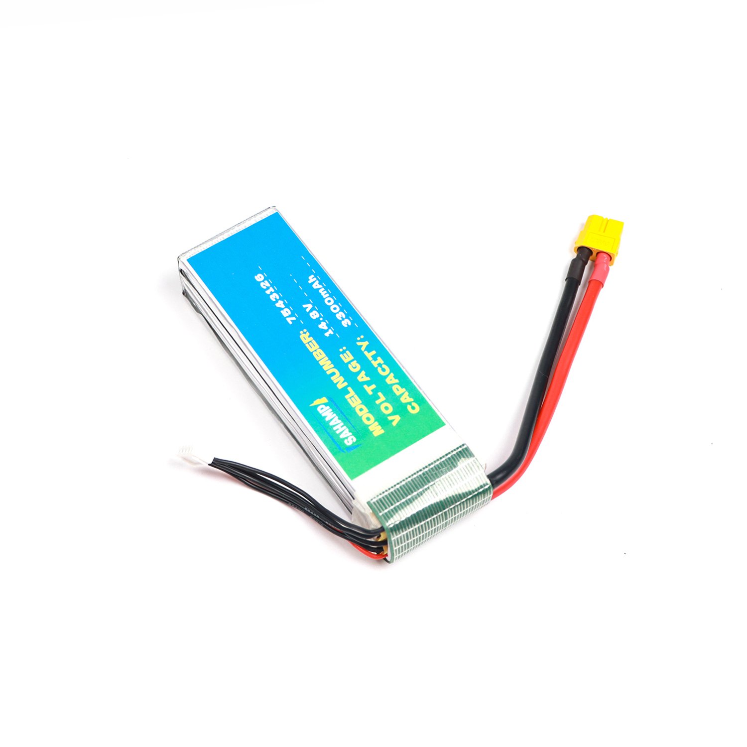 Rechargeable 14.8V Lithium Ion Polymer Battery Pack 3300mAh for Electric Vehicles and Consumer Electronics Model 7543126