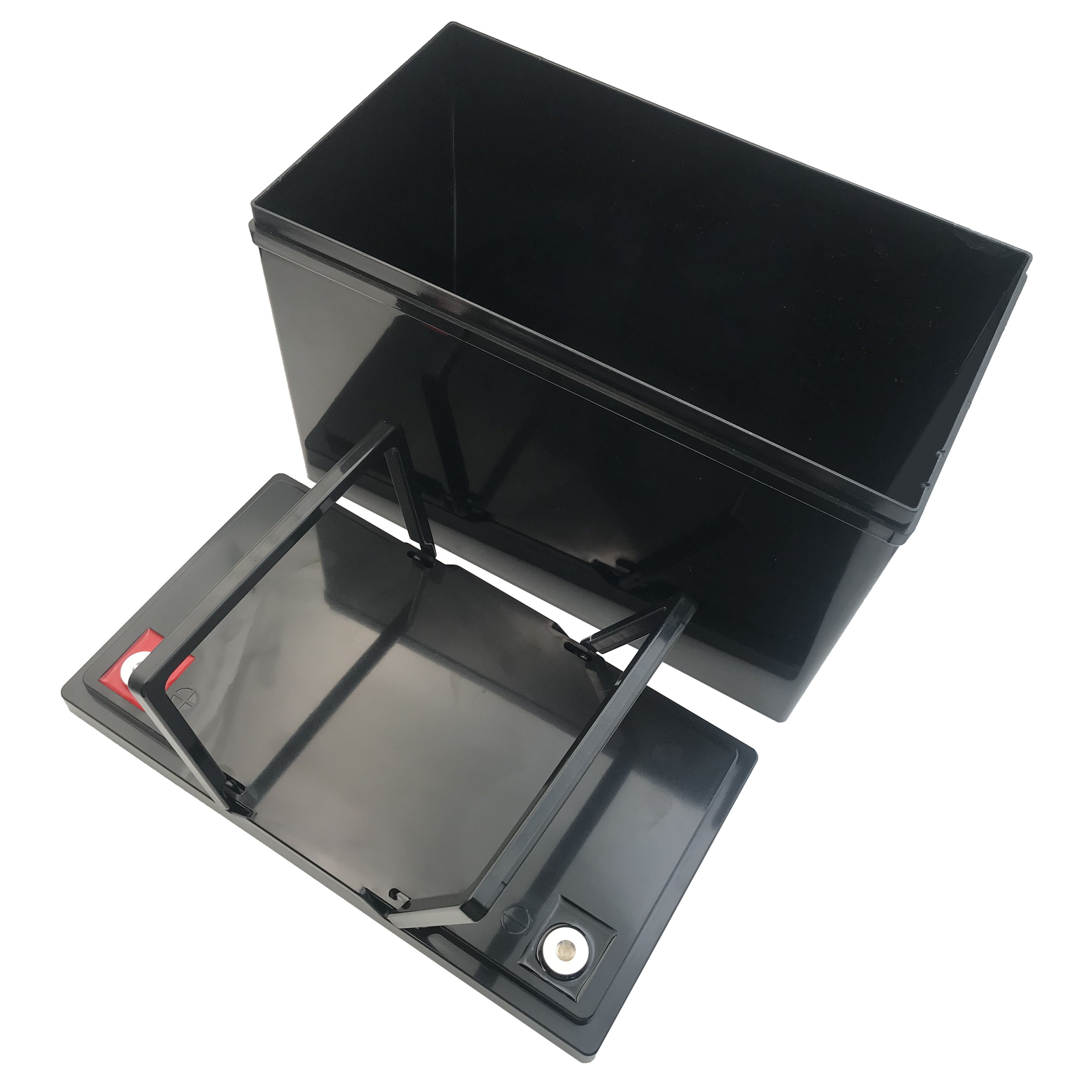 Plastic Waterproof Solar Heavy Duty 12v Volt 24v Portable Smart Abs Battery Box Trailer Battery Box With Usb Inverter