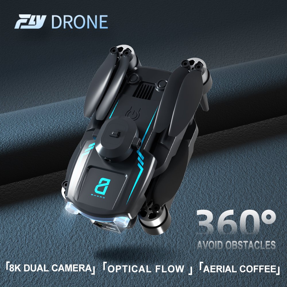 New factory direct-selling drone F169 Dual HD Camera Professional foldable accessories drones with 4k 8K camera fpv app