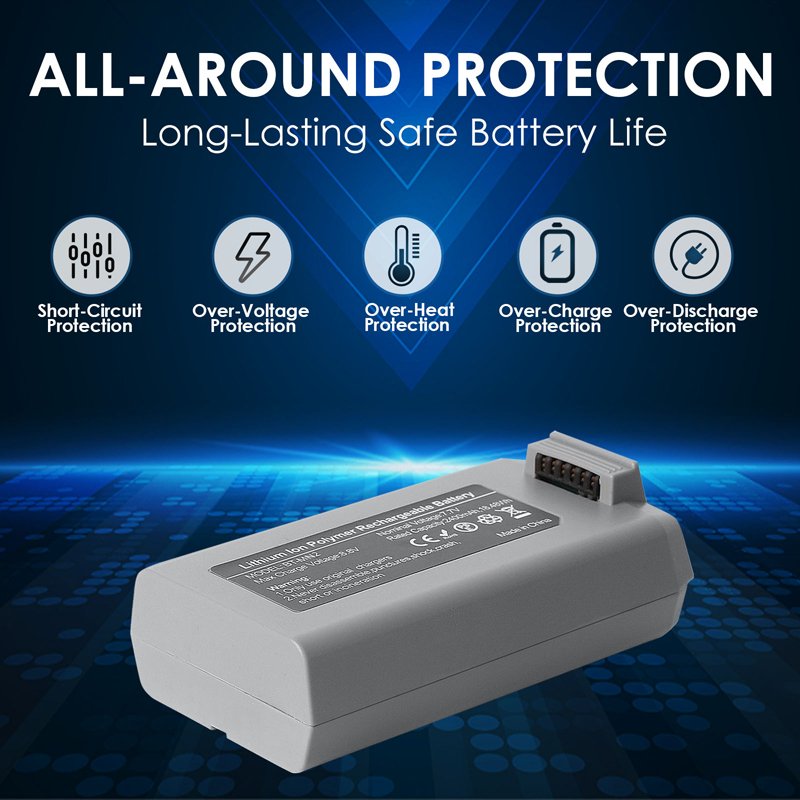 2400mAh 7.7V Drone Replacement Battery for DJI MINI 4K & Mini 2 Series Drones Intelligent Flight Accessories UAV Batteries