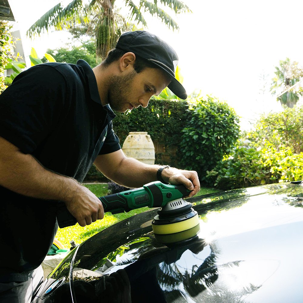 Customized brushless dual action cordless polisher 20V 4500rpm Orbital 15mm battery car polisher