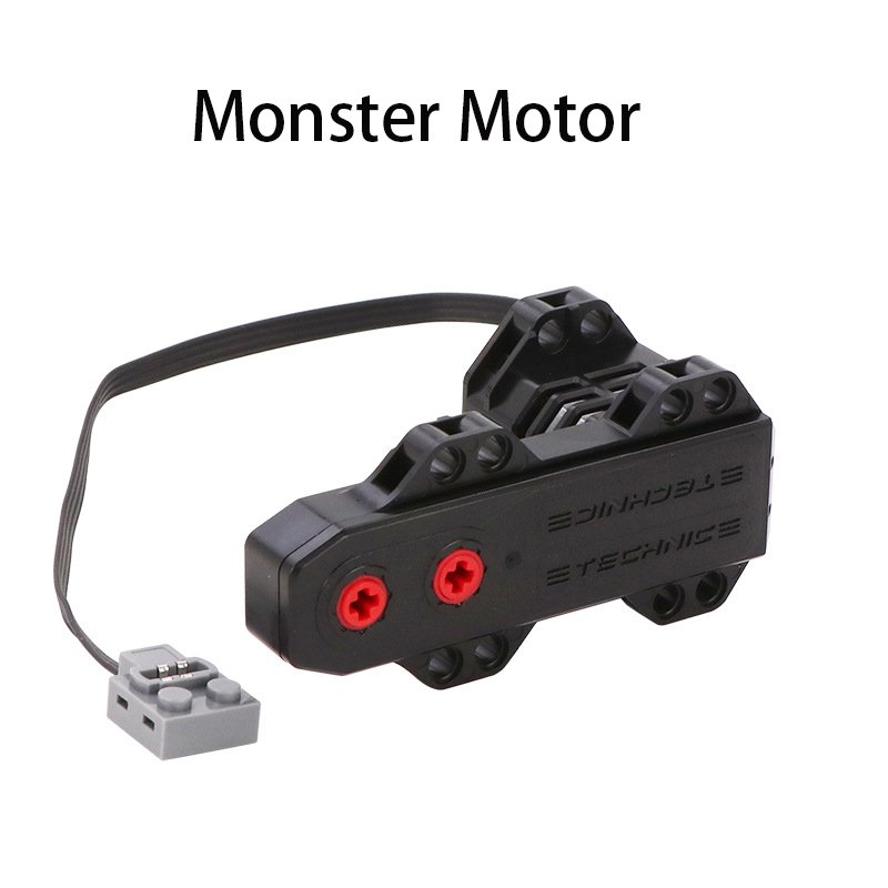 MOC Electronic Power Functions Motor Accessories Parts for Technology Car DIY Remote Control Building Blocks Toys