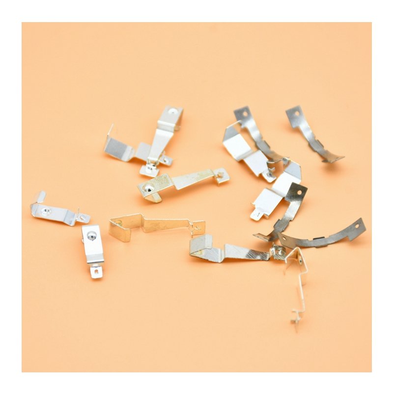 High quality custom beryllium bronze sheet stamping leaf spring Battery spring Contact for PCB