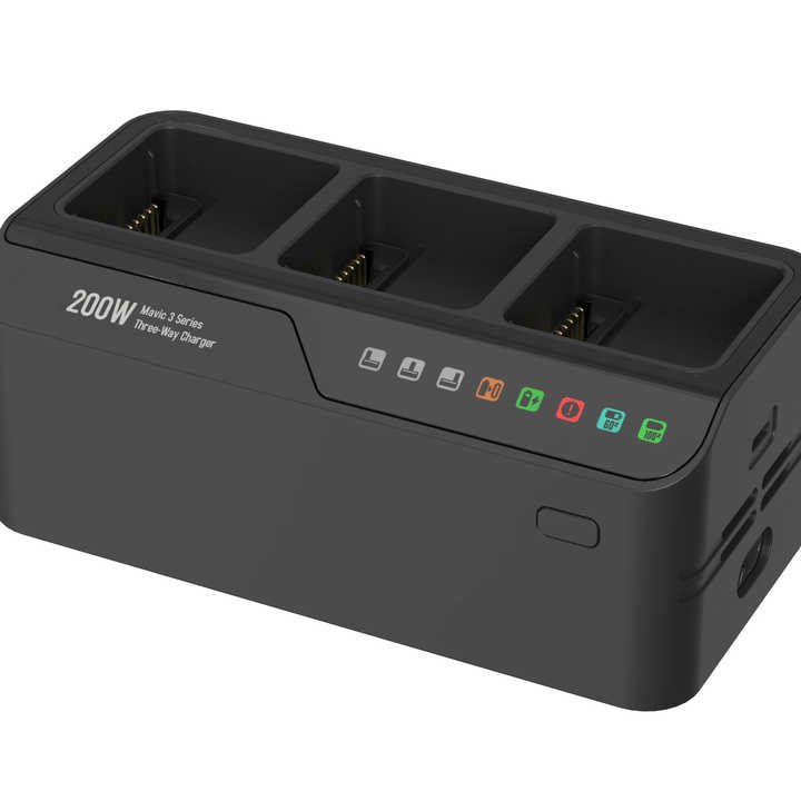 200W Mavic 3 Battery Charging Hub Charging 3 battery Fast Charging Accessories 3X Fast Charger and Manager for Mavic series