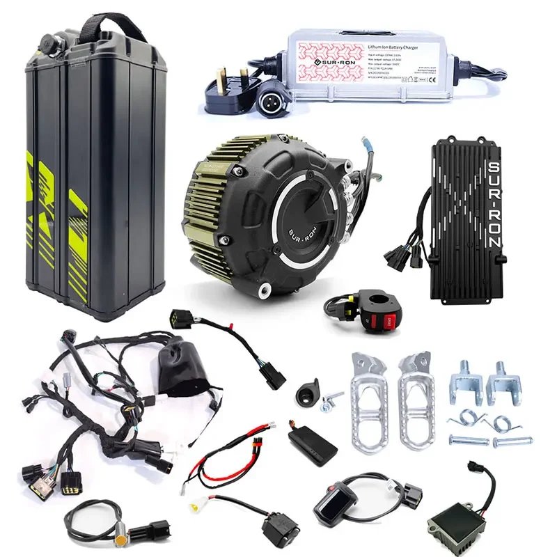 Sur Ron upgrades Parts Sur-ron 72v battery Motor Controller frame fender Light Bee X Dirtbike Motorcycles Accessories
