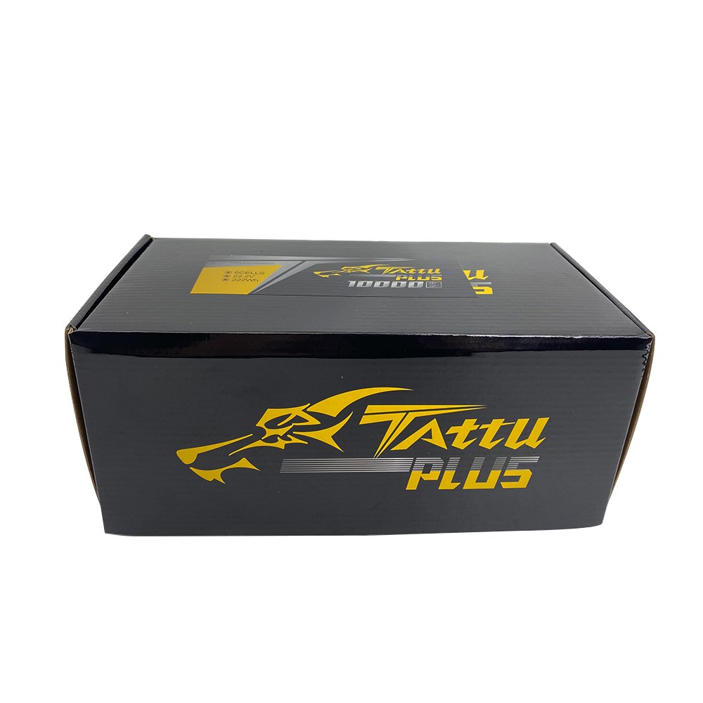 TATTU PLUS 10000mAh 22.2V 25C 6S1P Intelligent Battery FPV Drone Max Smart RC Lipo Battery With AS150 Plug Connector