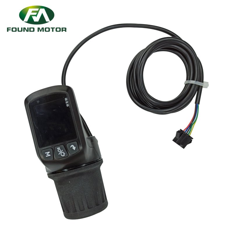 Electric bike accessories Half twist throttle LCD display GZ3 for electric bicycle conversion kit and electric bike kit