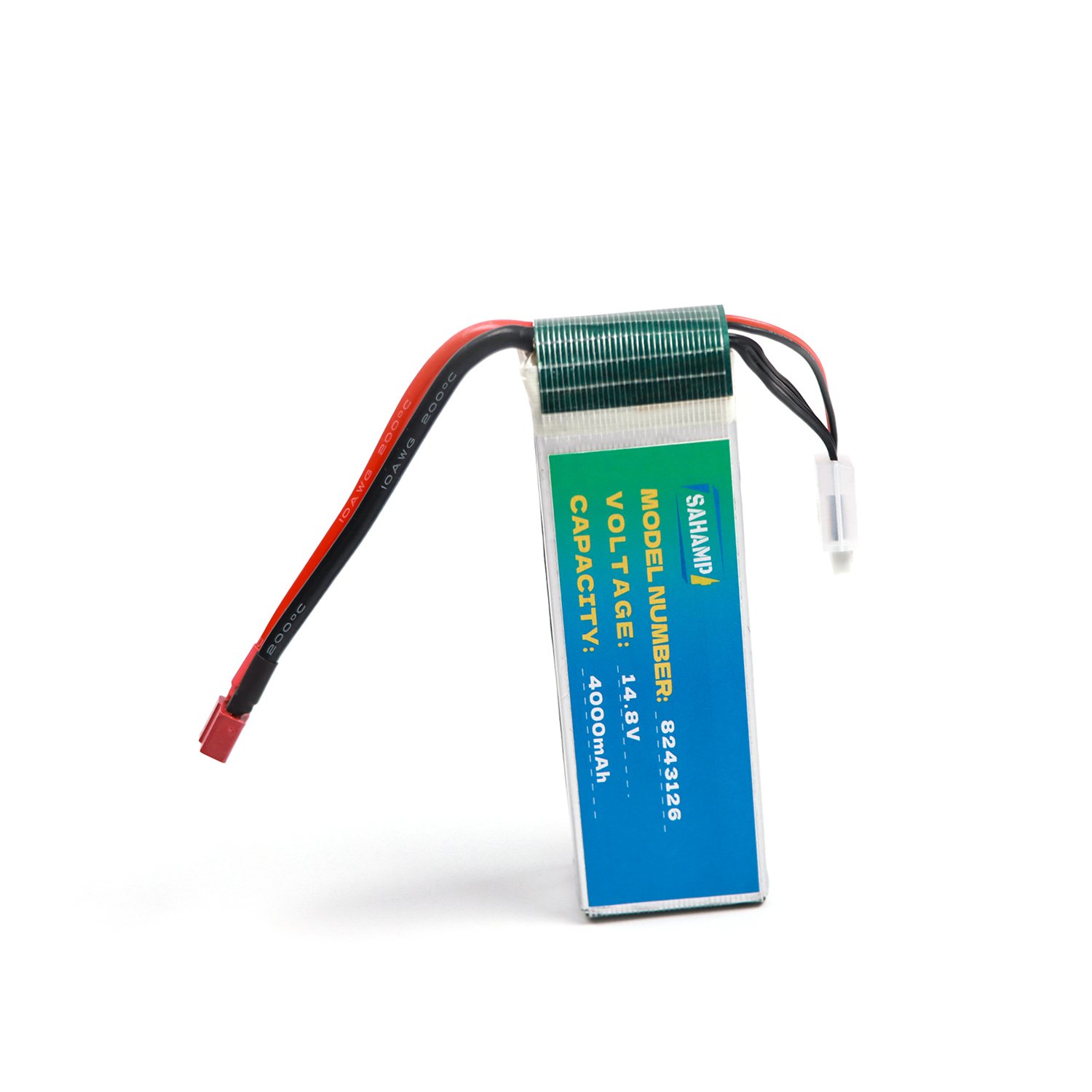 8243126 14.8V 4000mAh Small Lithium Ion Polymer Battery Pack for Drone Use for Electric Vehicles Storage