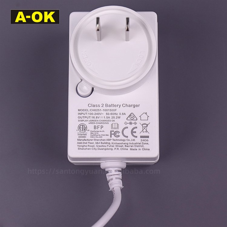 A-OK AM35-ES Class 2 Battery Charger Smart product curtain opener LEU Roller blinds Accessories