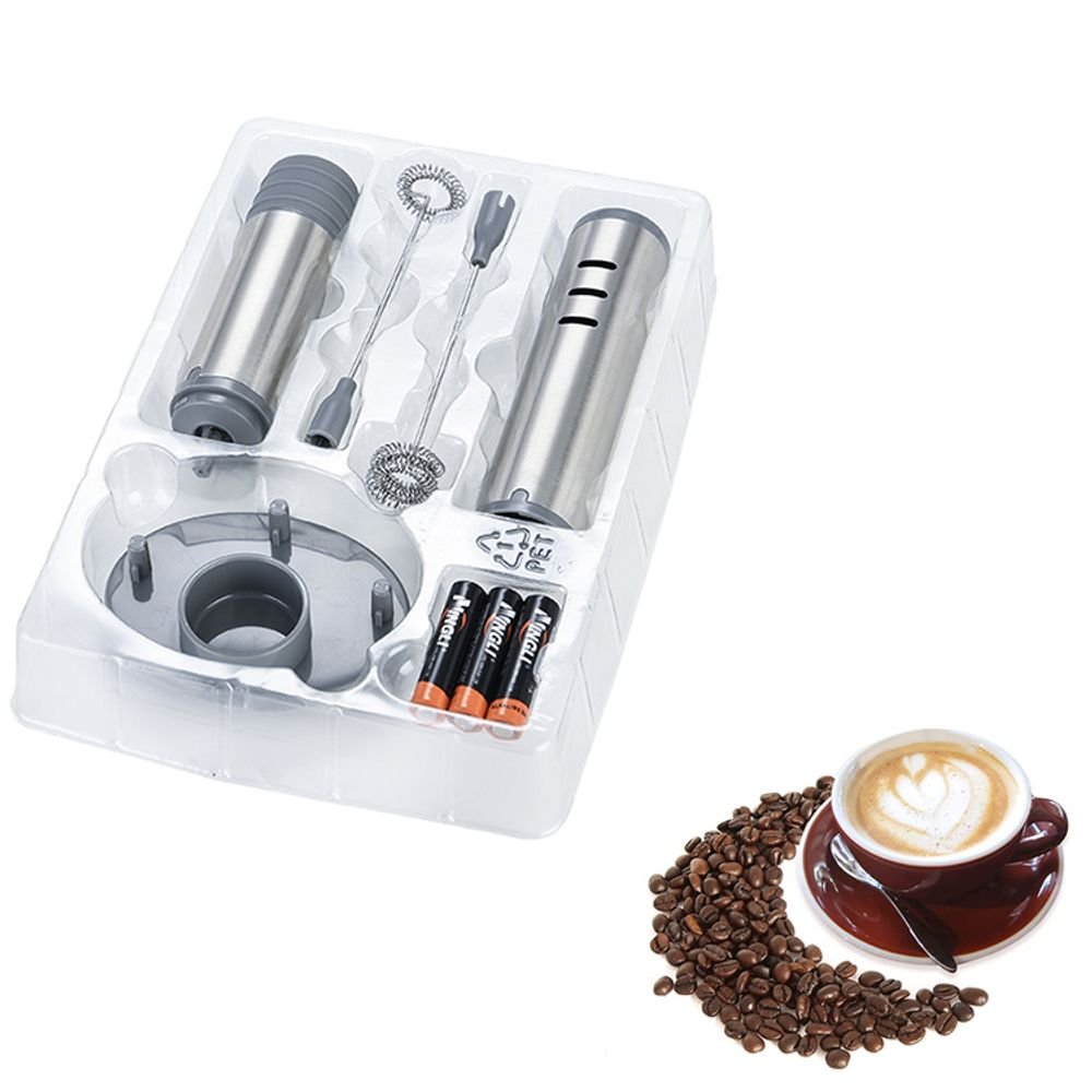 Cheap price Latest Design Of Battery-powered Coffee Accessories Automatic Milk Frother