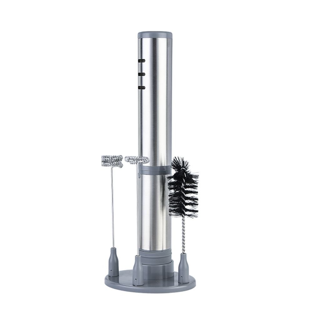 Cheap price Latest Design Of Battery-powered Coffee Accessories Automatic Milk Frother