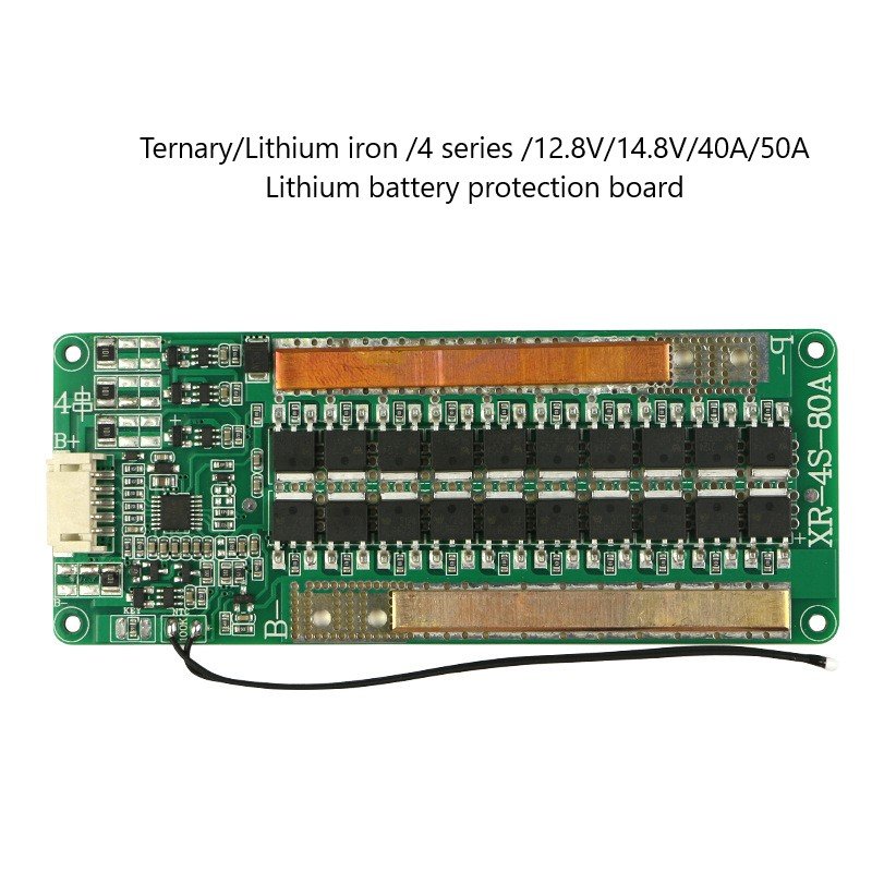 Hot Sale Battery Accessories BMS 4S 40A 50A with NTC + Balance for NCM or LiFePO4 Battery