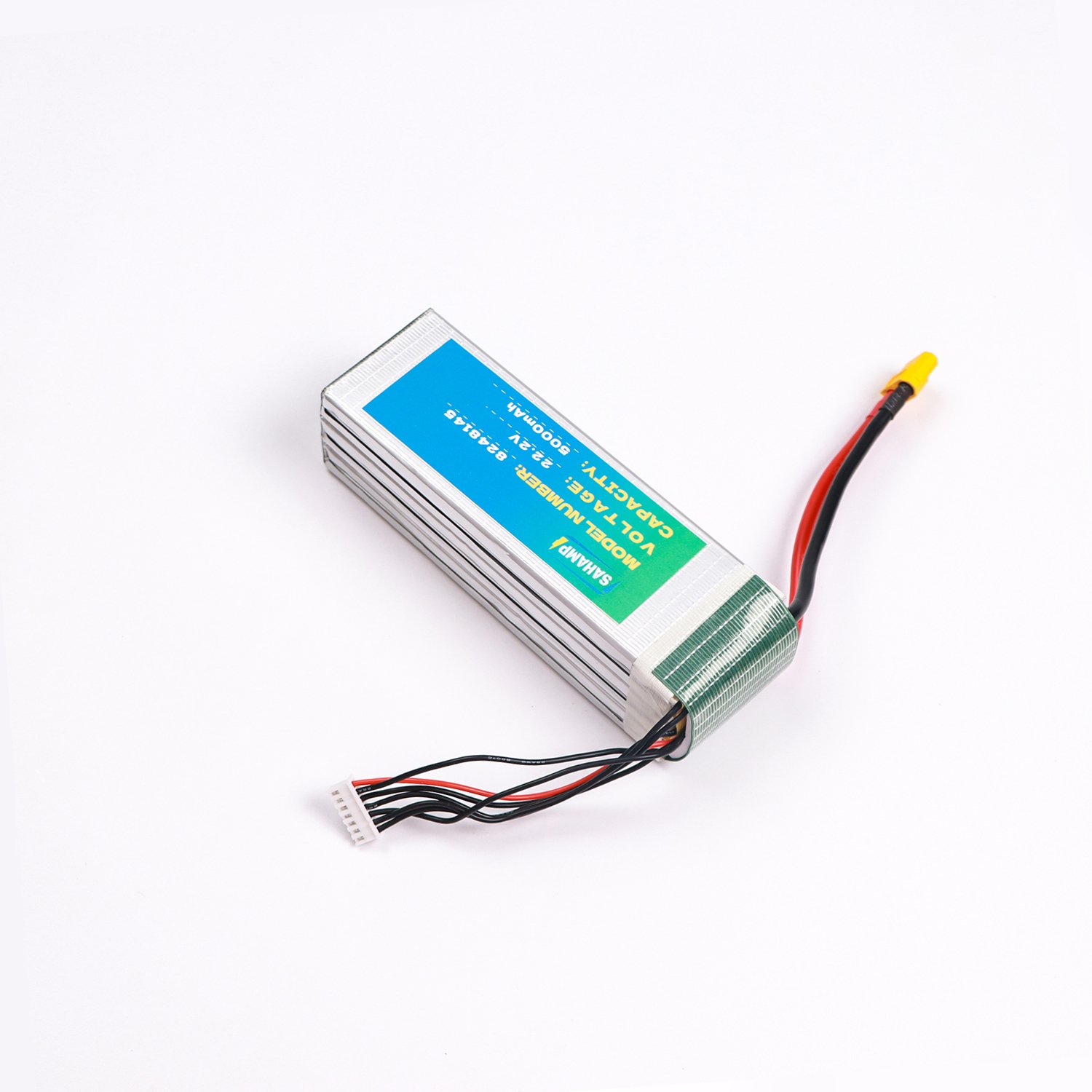High-Power 22.2V Lithium Ion Battery Pack 15000mAh Rechargeable for Agricultural Spray UAV SAHAMP LCO Anode 8248145 24V Voltage
