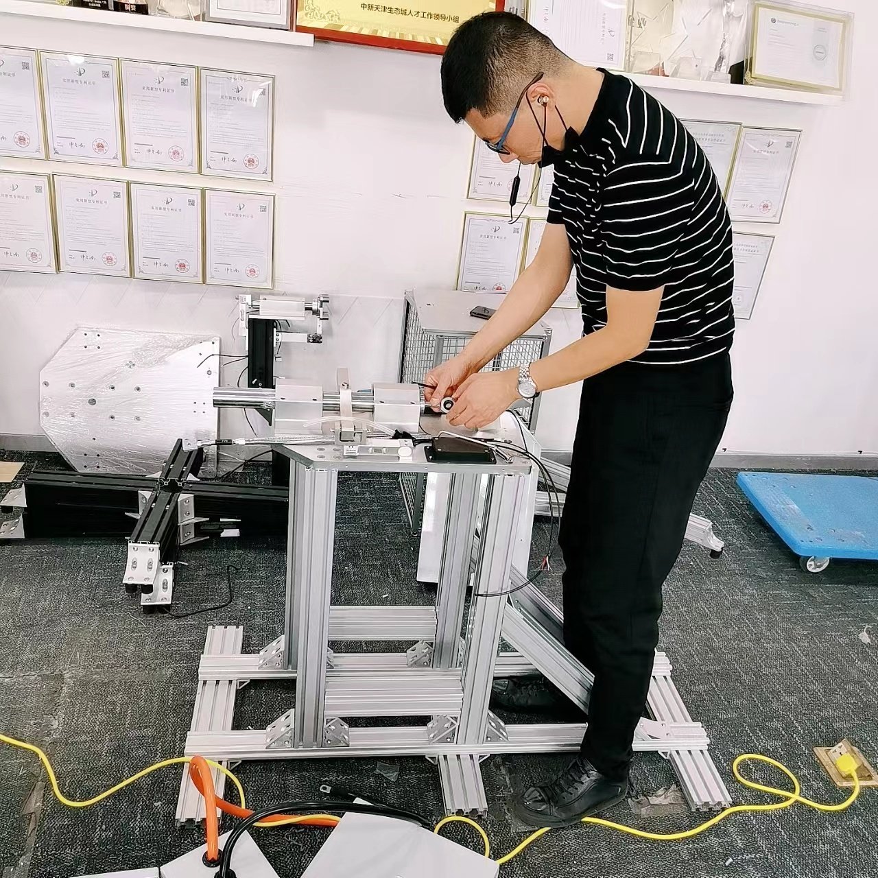 UAV Drone PROPELLER thrust Testing Stand LY-70KGF Thrust Stand for Brushless Motors Propeller Stand for Drones Accessories