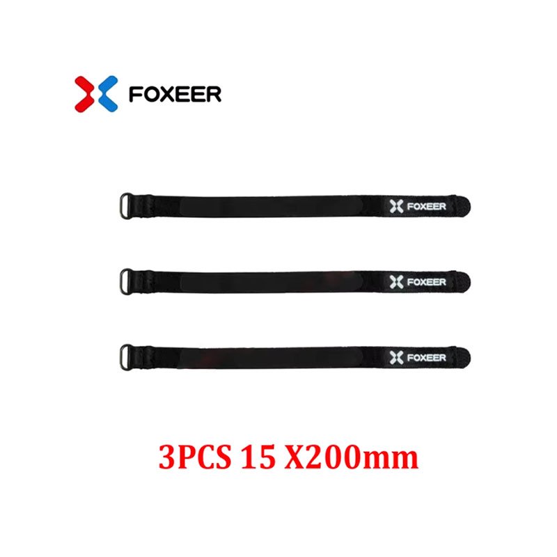 3PCS Foxeer 1.8mm Thickness Silicon Durable LIPO Battery Strap 10.5X115mm 15X200mm 15X250mm 20X250mm for FPV Freestyle DIY Parts