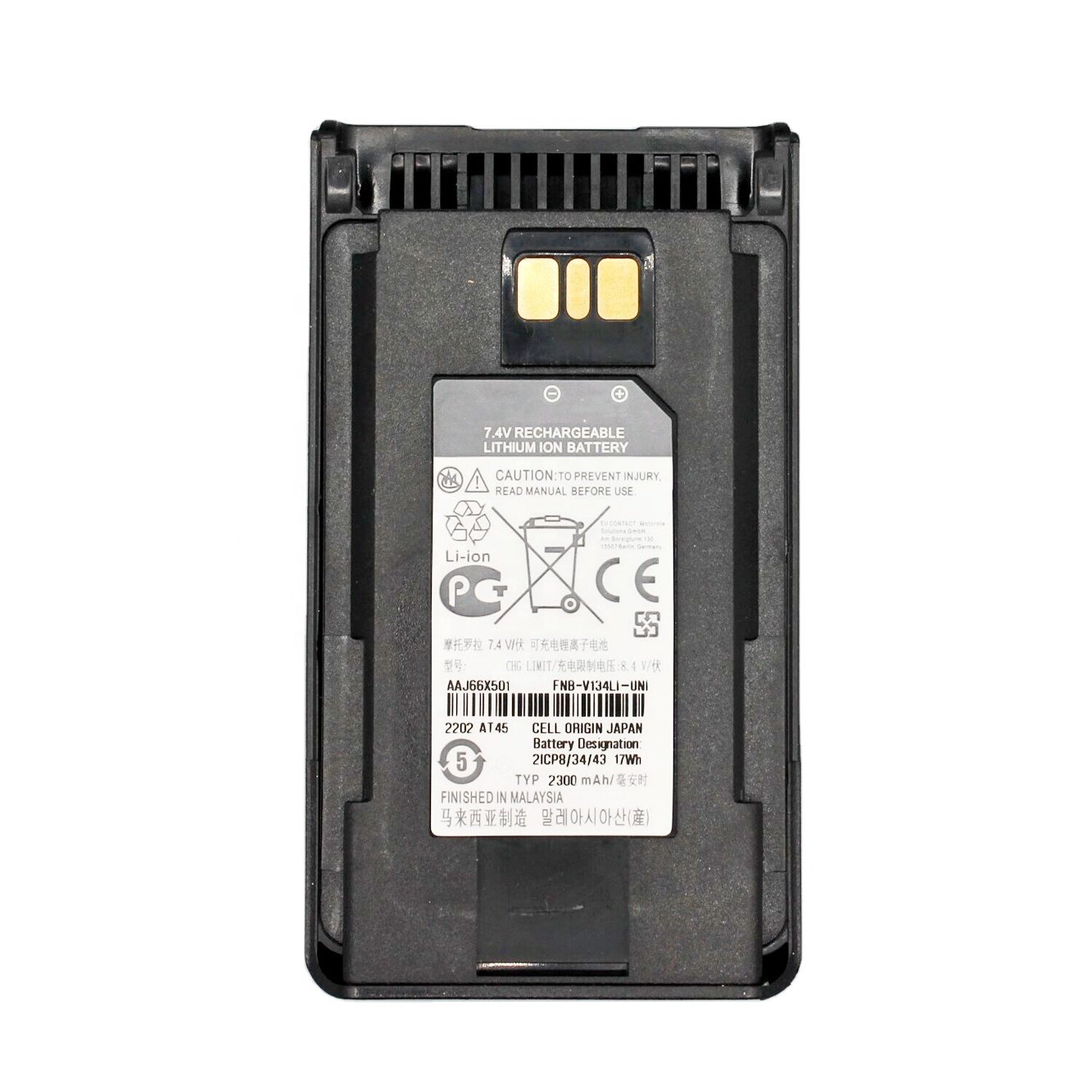 Walkie-talkie original battery FNB-V134Li for YAESU Vertex Motorola EVX-231 EVX-261 EVX-530 EVX-531 EVX-534