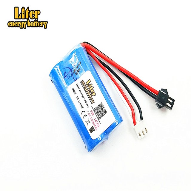 7.4V 1500mAH 14500 F1 remote control helicopter remote control aircraft lipo 2s battery 1500mAH 7.4V 14500 accessories