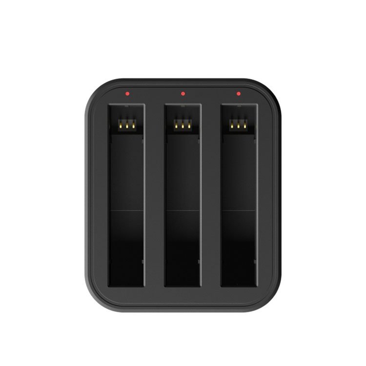YEAH Tri-Slot Batteries Fast Charger Hub for Insta360 One X2 X3 Action Sports Camera Charging Accessories