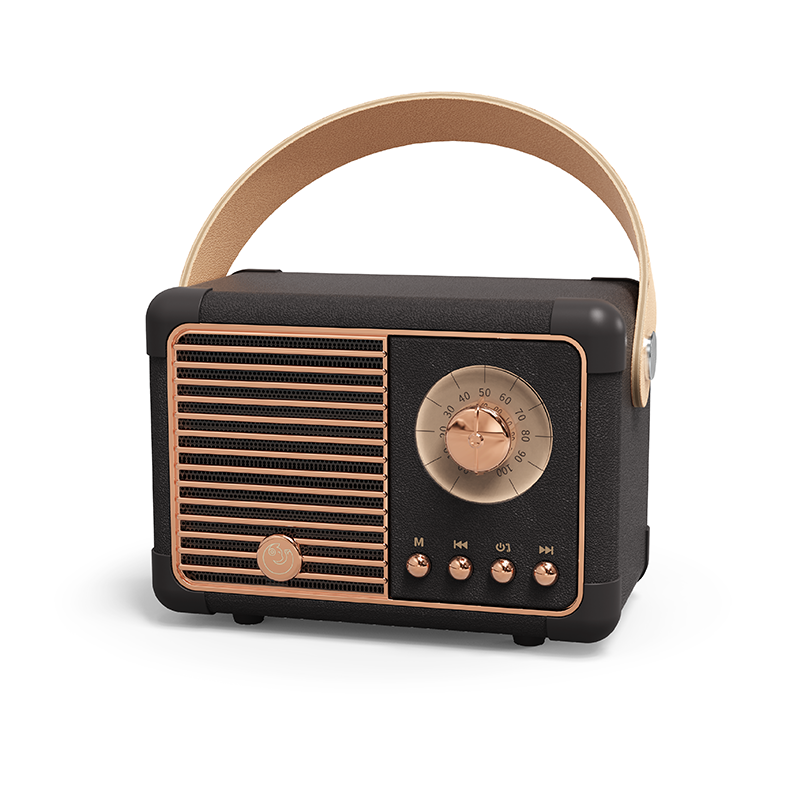 Portable Retro BT Speaker Mini old Fashion Bt Speaker FM Shortwave Radio Support AUX TF Card USB Disk MP3 Player