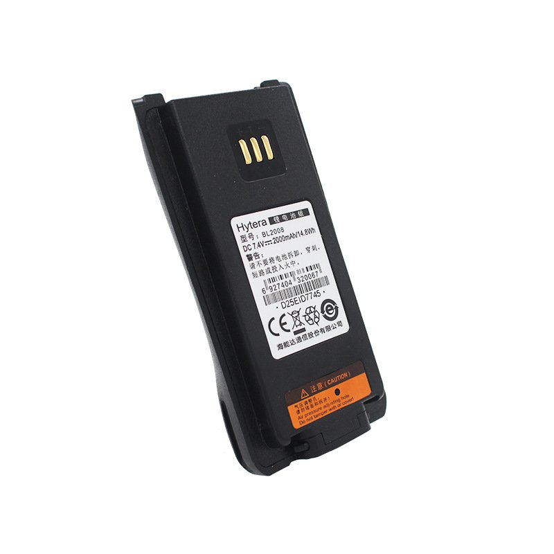 Li-ion Walkie talkie battery For Hytera PD780 PD700S PD700 interphone accessories BP2008 thickened lithium battery 2000mAh