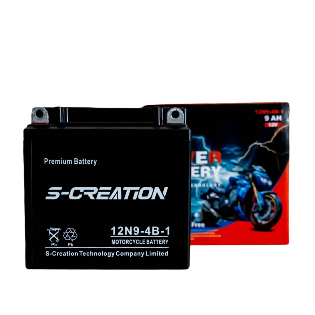 China factory 12v 9ah motorcycle battery 12N9-4B-1 wholesale rechargeable lead acid Battery