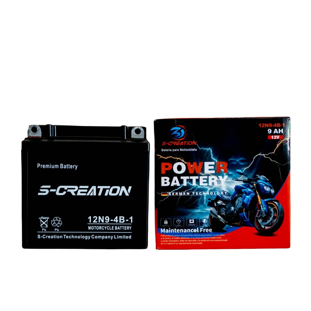 China factory 12v 9ah motorcycle battery 12N9-4B-1 wholesale rechargeable lead acid Battery