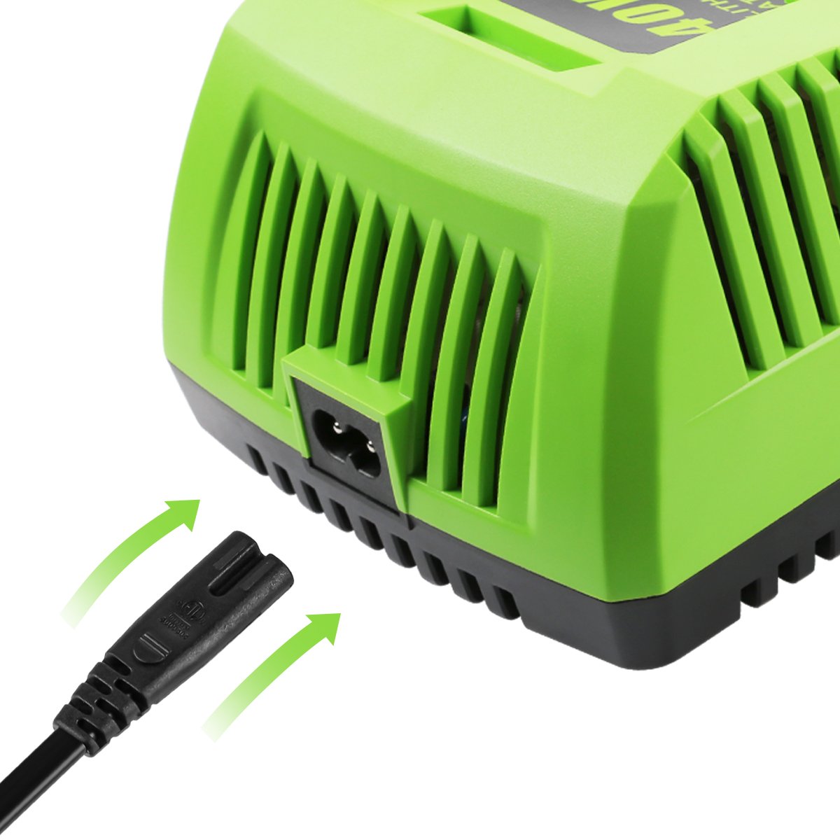 Efficient Replacement for Greenwo-rks 40V Genuine Lithium-Ion Battery Charger DIY Grade for Home Use