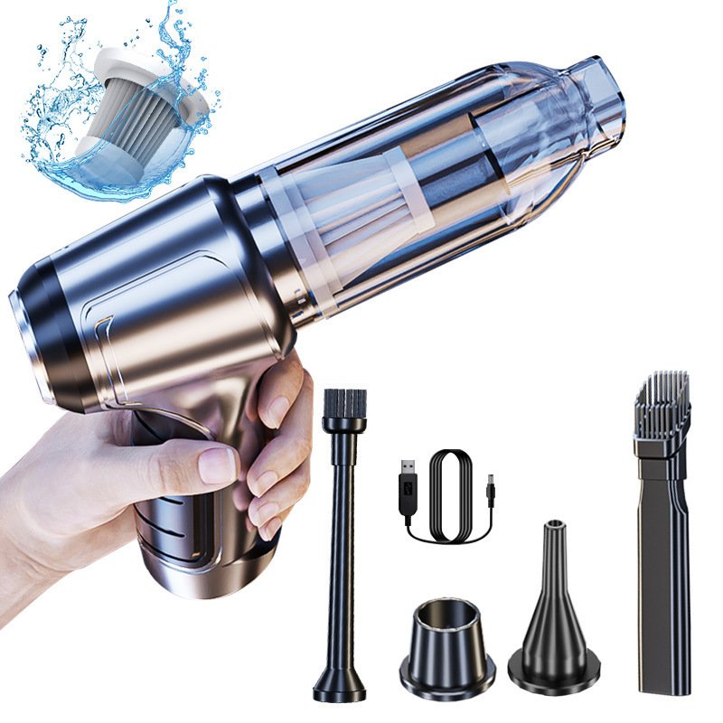 Car Vacuum Cleaner Powerful Cleaning Machine Car Accessories Home Wireless Cleaner Appliance Strong Suction Blower