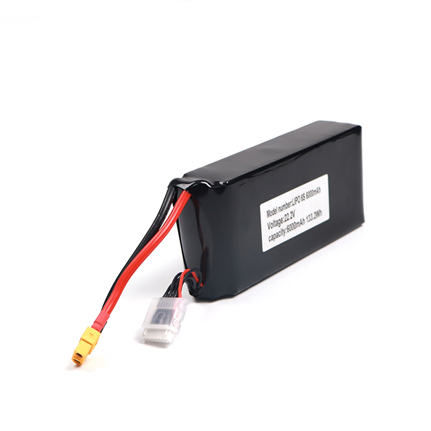 Powerful 24V Lithium Ion Pack Drone Battery 6S 22.2V 6000mAh Agricultural Lipo Battery with 8000mAh Capacity