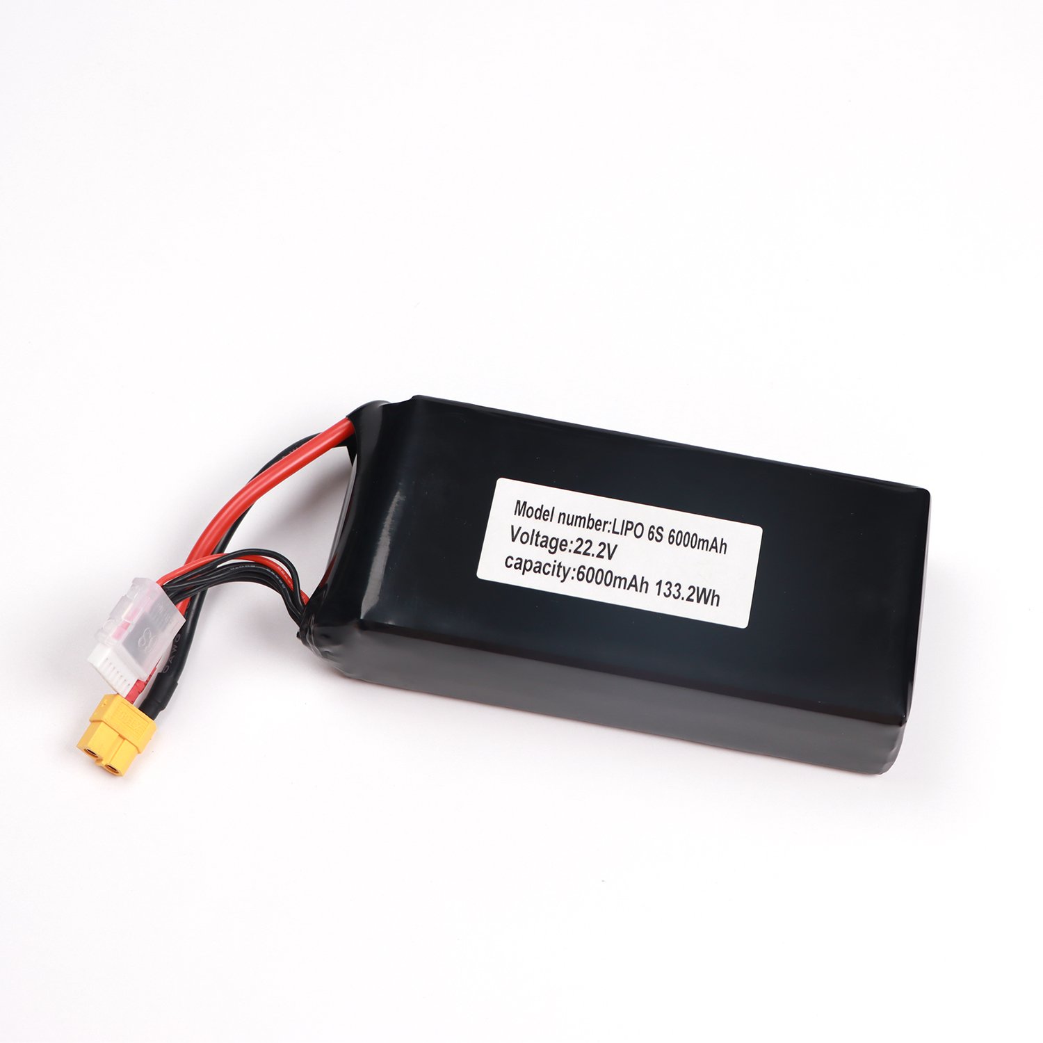 Powerful 24V Lithium Ion Pack Drone Battery 6S 22.2V 6000mAh Agricultural Lipo Battery with 8000mAh Capacity