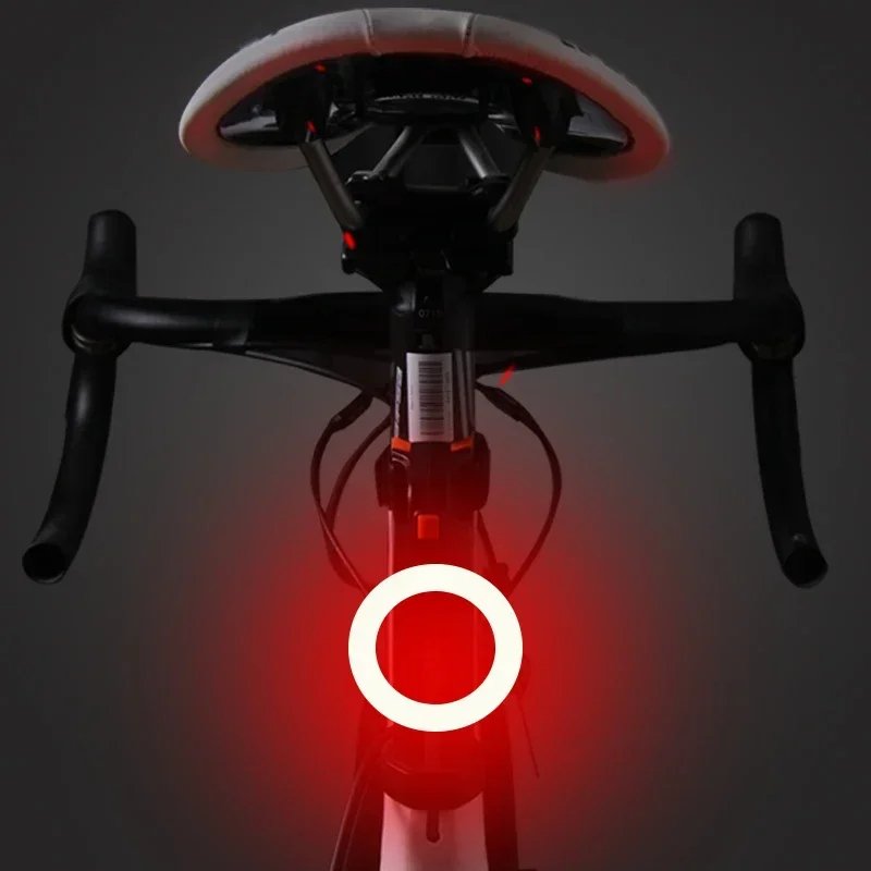 Bicycle Tail Light Cycling Lamp Multi Lighting Modes USB Rechargeable Led Flash Tail Rear Lights Seatpost Bike Accessories
