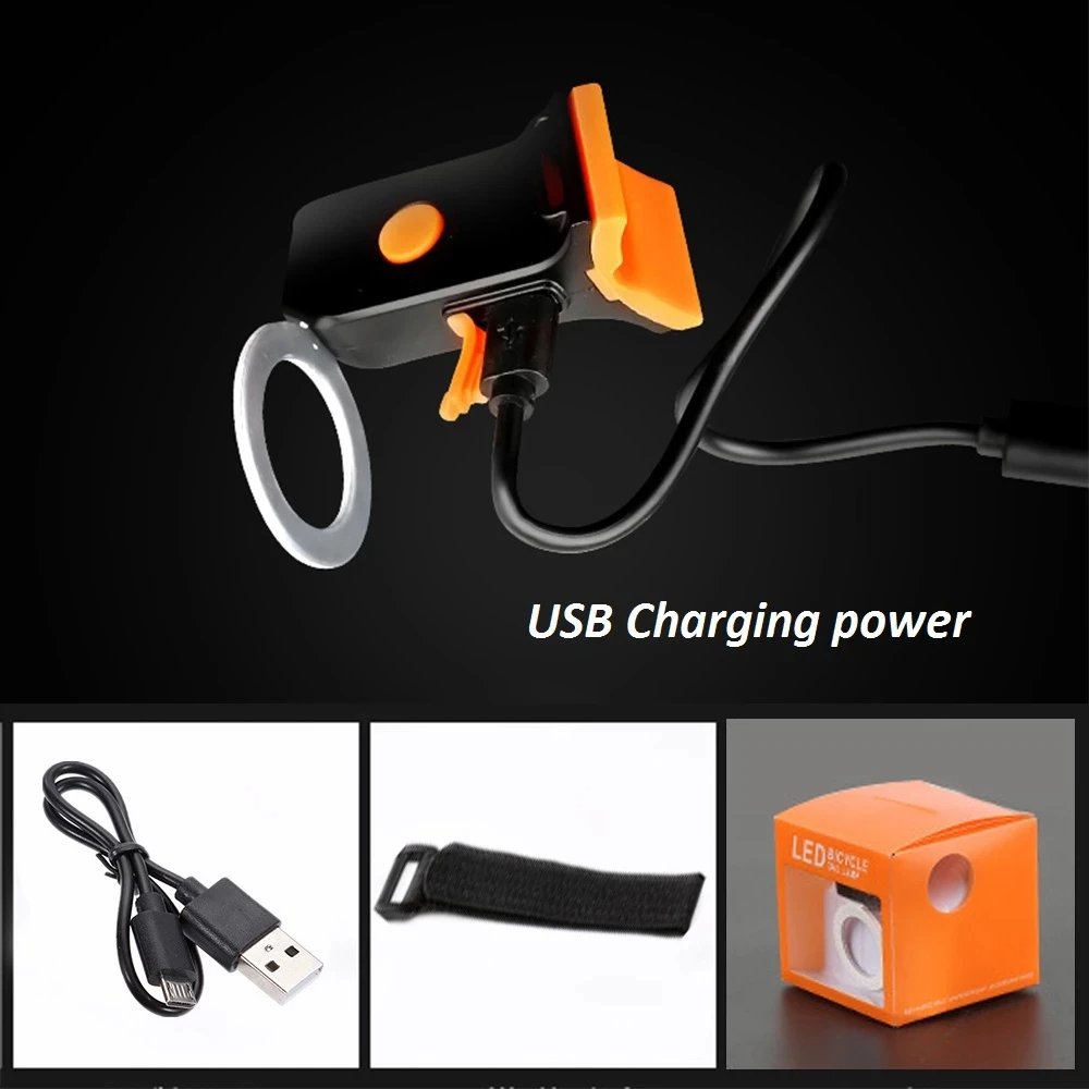 Bicycle Tail Light Cycling Lamp Multi Lighting Modes USB Rechargeable Led Flash Tail Rear Lights Seatpost Bike Accessories