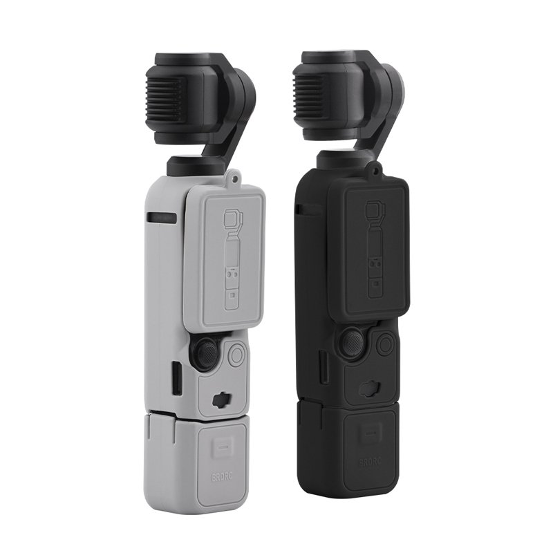 Silicone Cover for DJI OSMO Pocket 3, Protective Case Lens Protector Scratch-Resistant Drop Protection Creator Combo Accessories