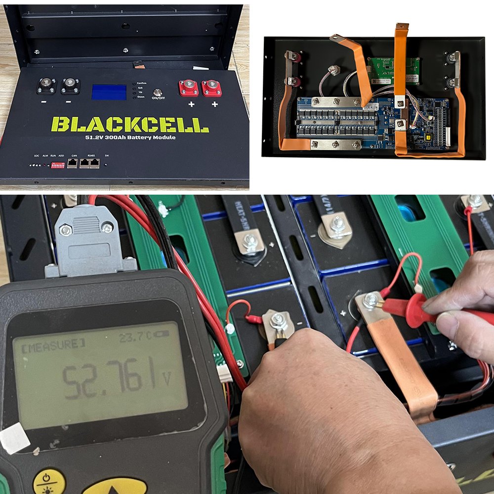 Blackcell Diy battery Box Kit 16S 280Ah 302Ah active balance Empty Box Case Battery Accessories For 48V Lifepo4 Battery