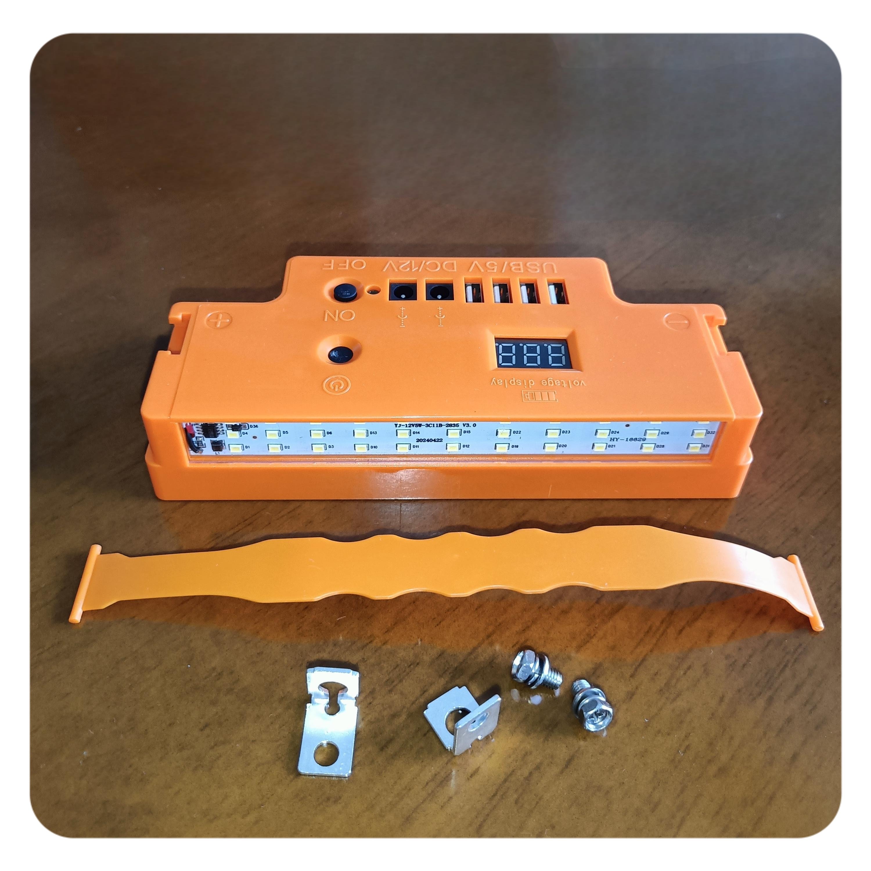 Best-selling field power portable battery cap accessories 20A refurbished battery USB charging battery 12V