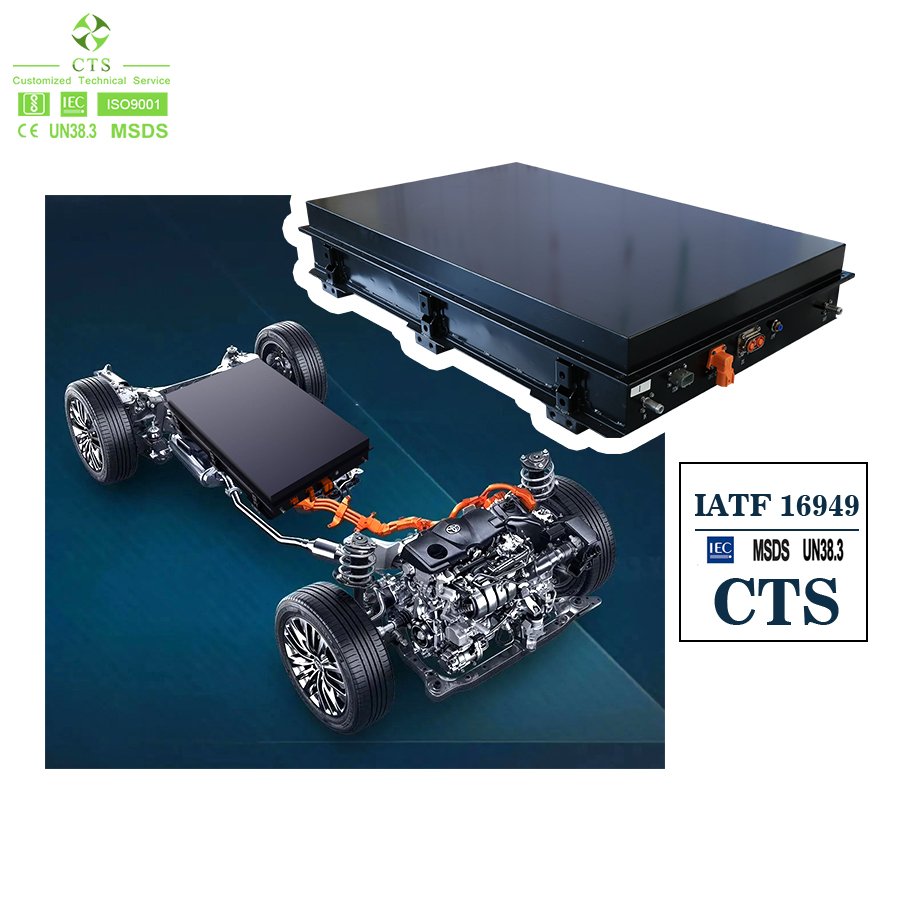 CTS OEM 336V 40AH Hybrid Car battery Pack 300V 450V 30kwh 50KWH 100KWHev Car Lifepo4 Electric Car battery Pack For EV