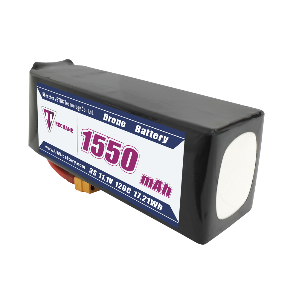 RECHANE FPV Lipo Battery 3S 11.1V 1550mAh 120C UAV battery