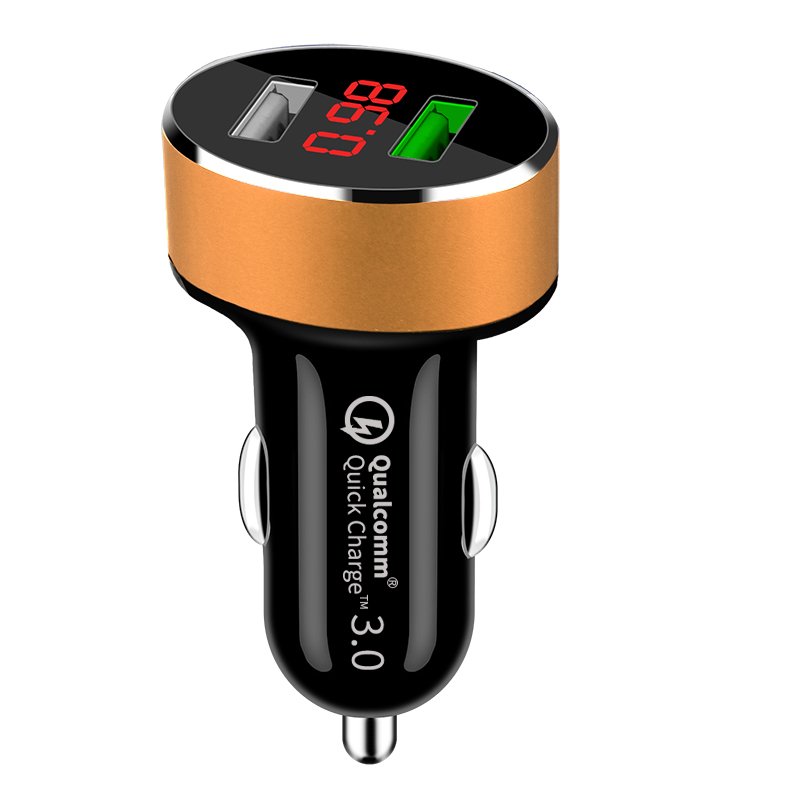 Best Selling Mobile Accessories A Car Battery Charger 12V/24V USB Car Charger