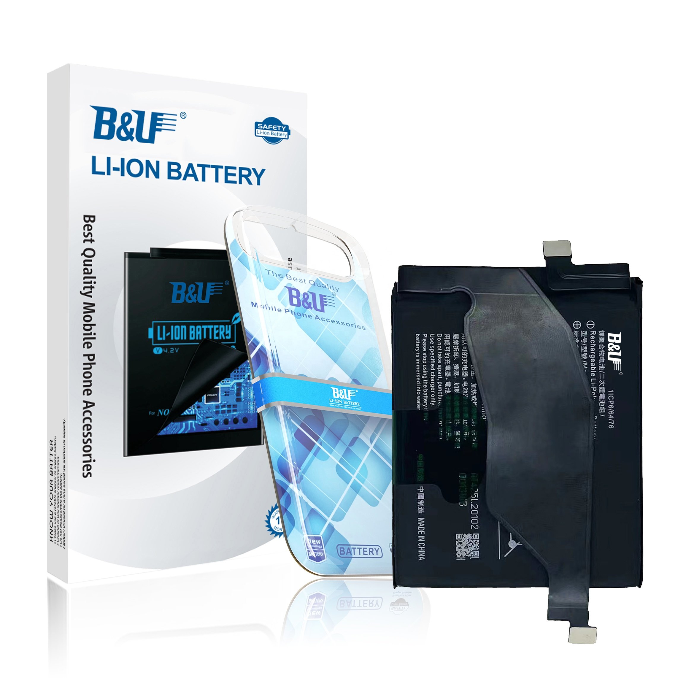 B-K7 Mobile Phone Battery Accessory for Vivo IQOO 3 5G CellPhone Li-ion Digital Batteries for VIVO 4440mAh High Capacity Bateria