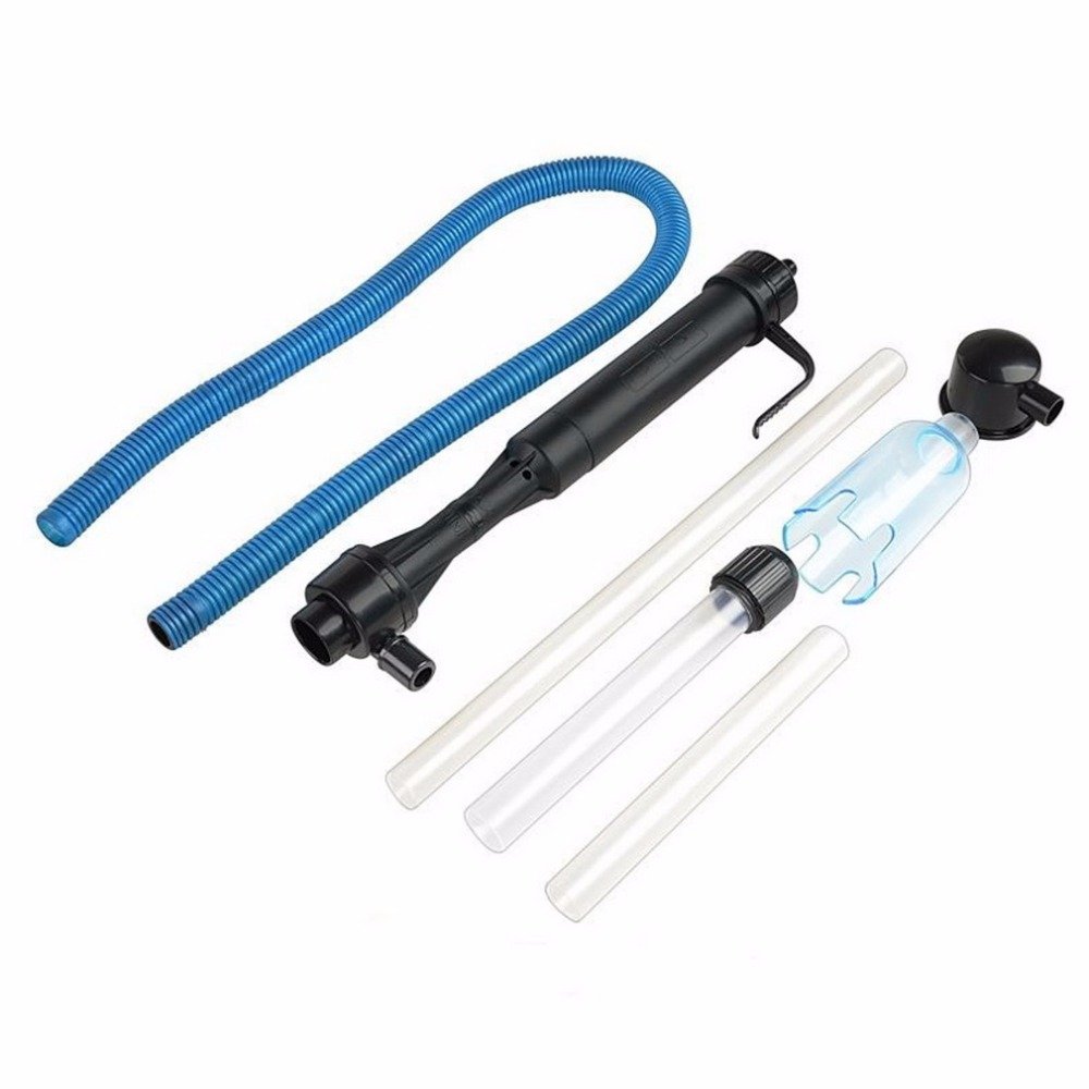 Battery Powered Aquarium Gravel Cleaner for Fish Tank Siphon Vacuum Water Change