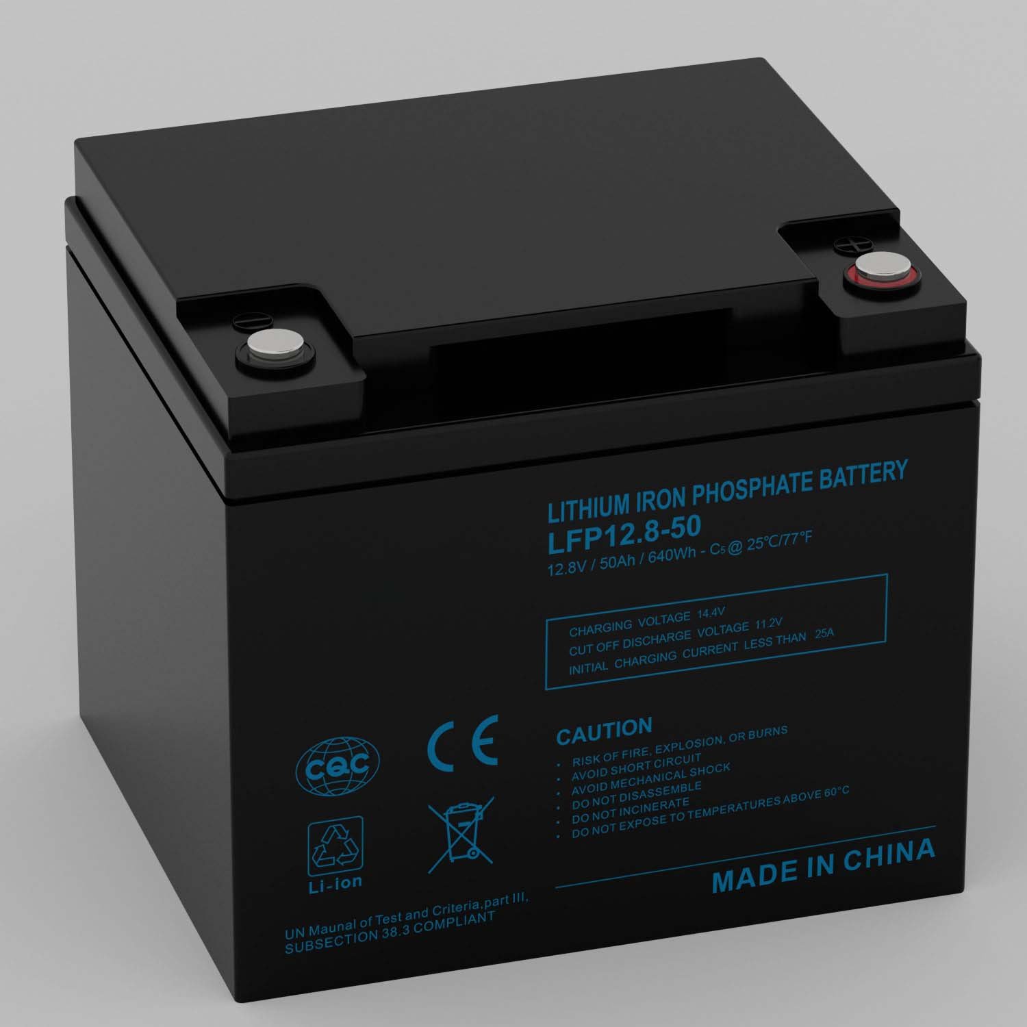 Lithium-ion Phosphate 12v Lithium Battery 12v 50ah 100ah 200ah Lifepo4 Battery With Reach Rohs Iec Certificate