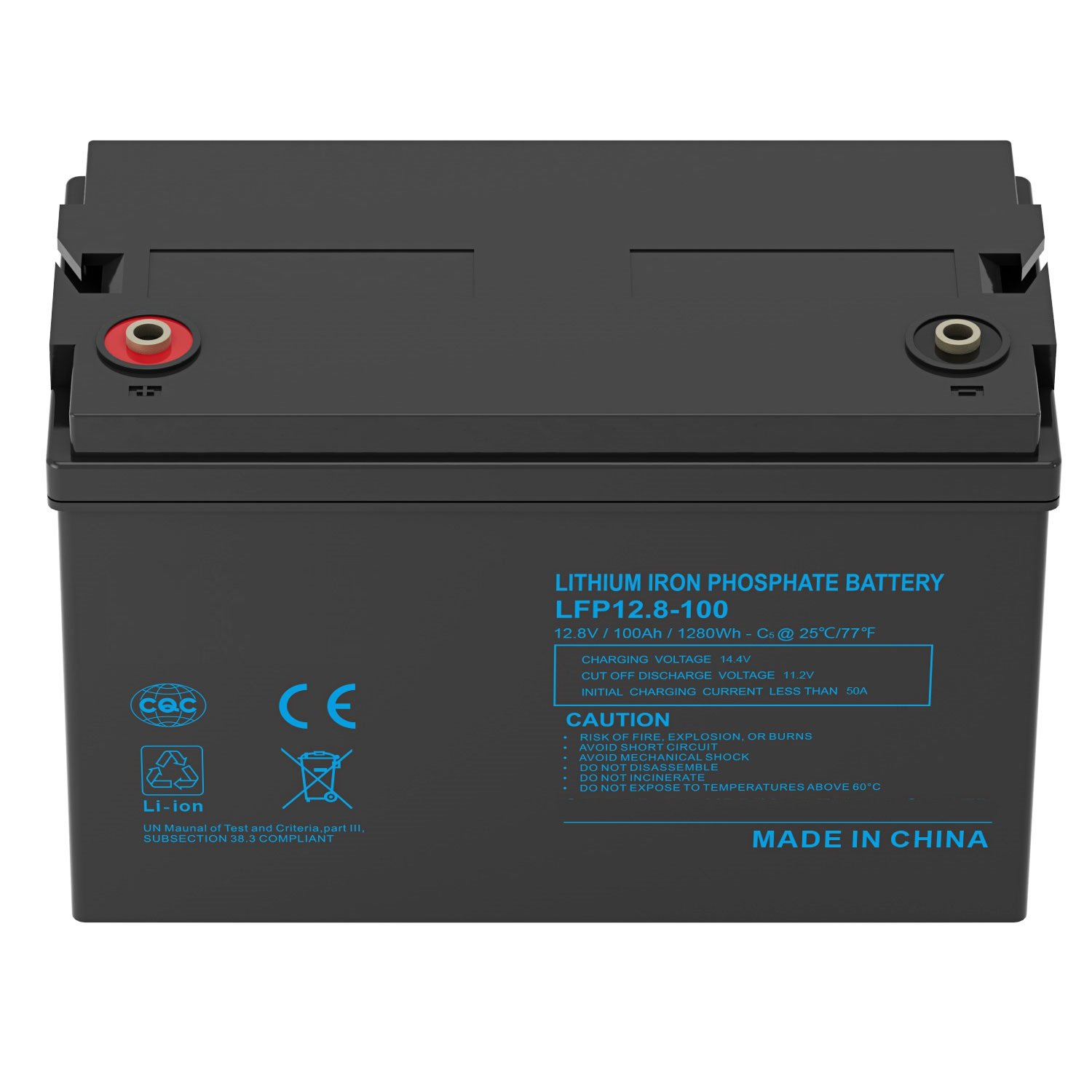 Lithium-ion Phosphate 12v Lithium Battery 12v 50ah 100ah 200ah Lifepo4 Battery With Reach Rohs Iec Certificate