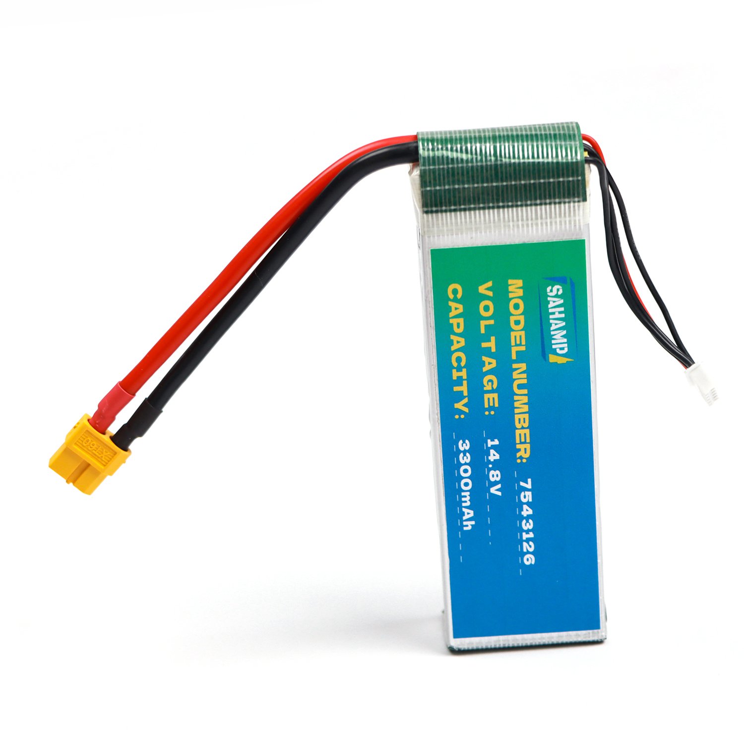 High-Capacity 14.8V 3300mAh Lithium Ion Drone Battery LCO Anode Pack Storage from Manufacturer 7543126