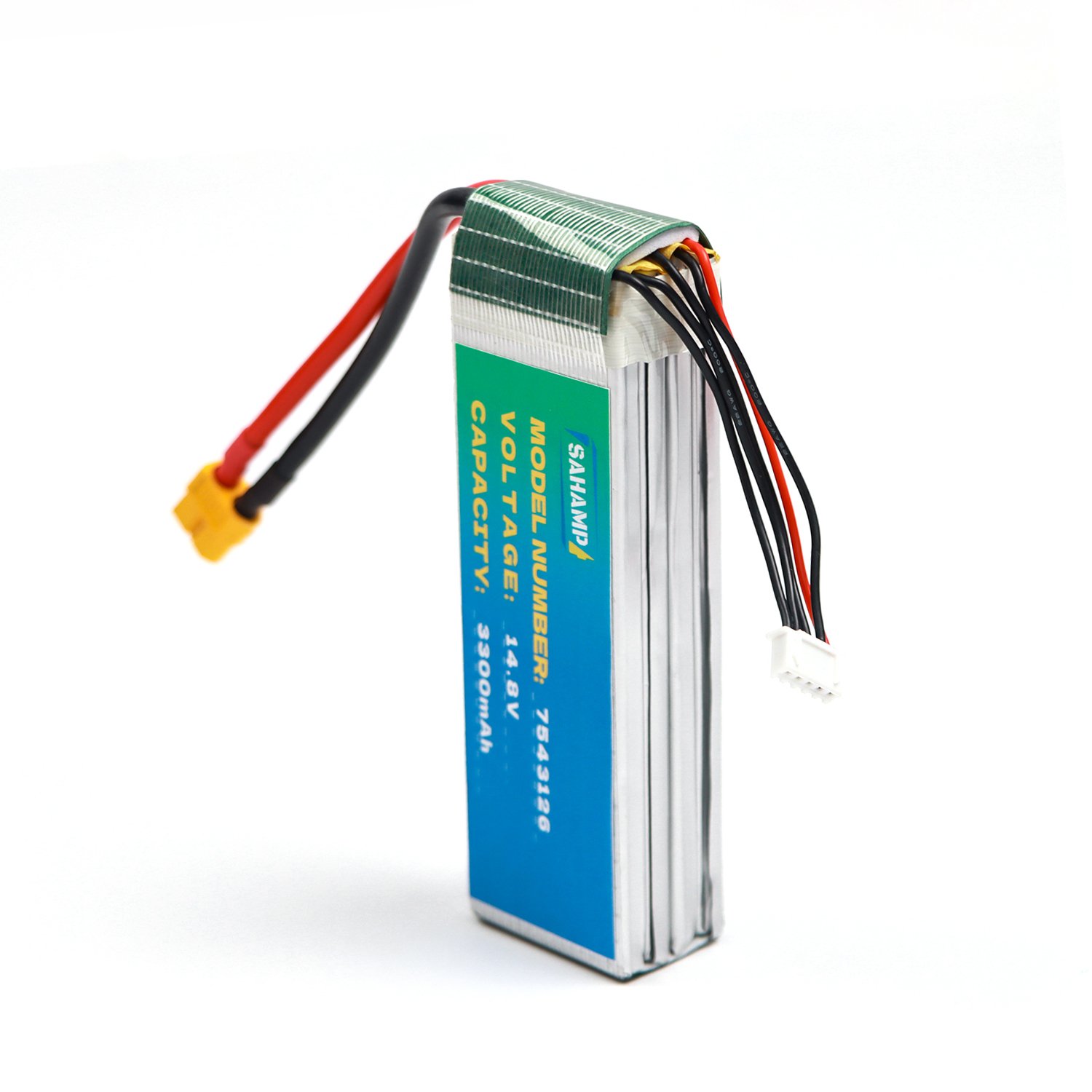 High-Capacity 14.8V 3300mAh Lithium Ion Drone Battery LCO Anode Pack Storage from Manufacturer 7543126