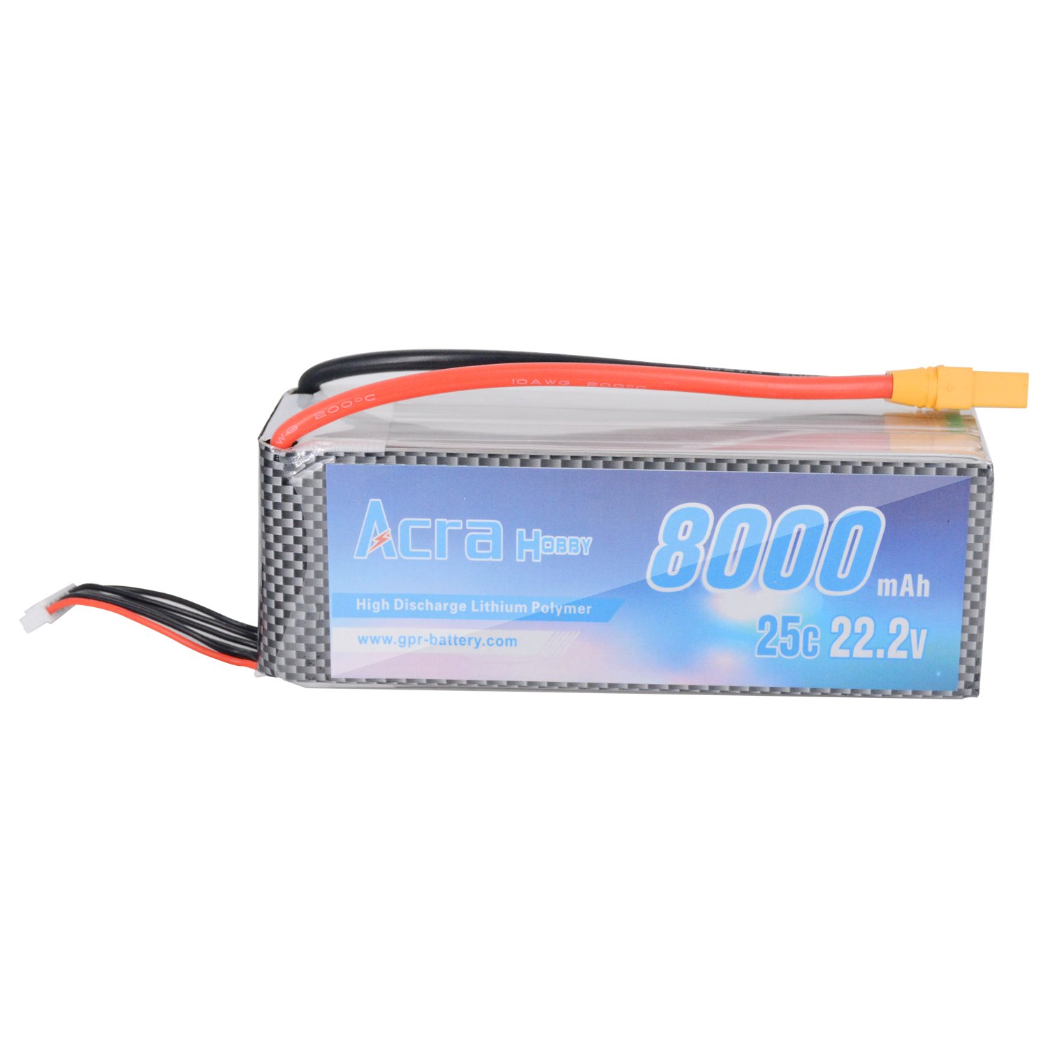8000mAh 25C 35C 60C Li-polymer 2S 3S 4S 6S 12S 14S UAV Drone Accessories battery Drone