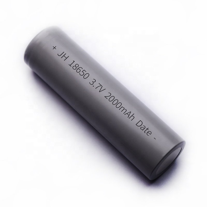 Custom 18650 battery 3.7v 8C li-ion rechargeable batteries 2000mAh battery pack for device