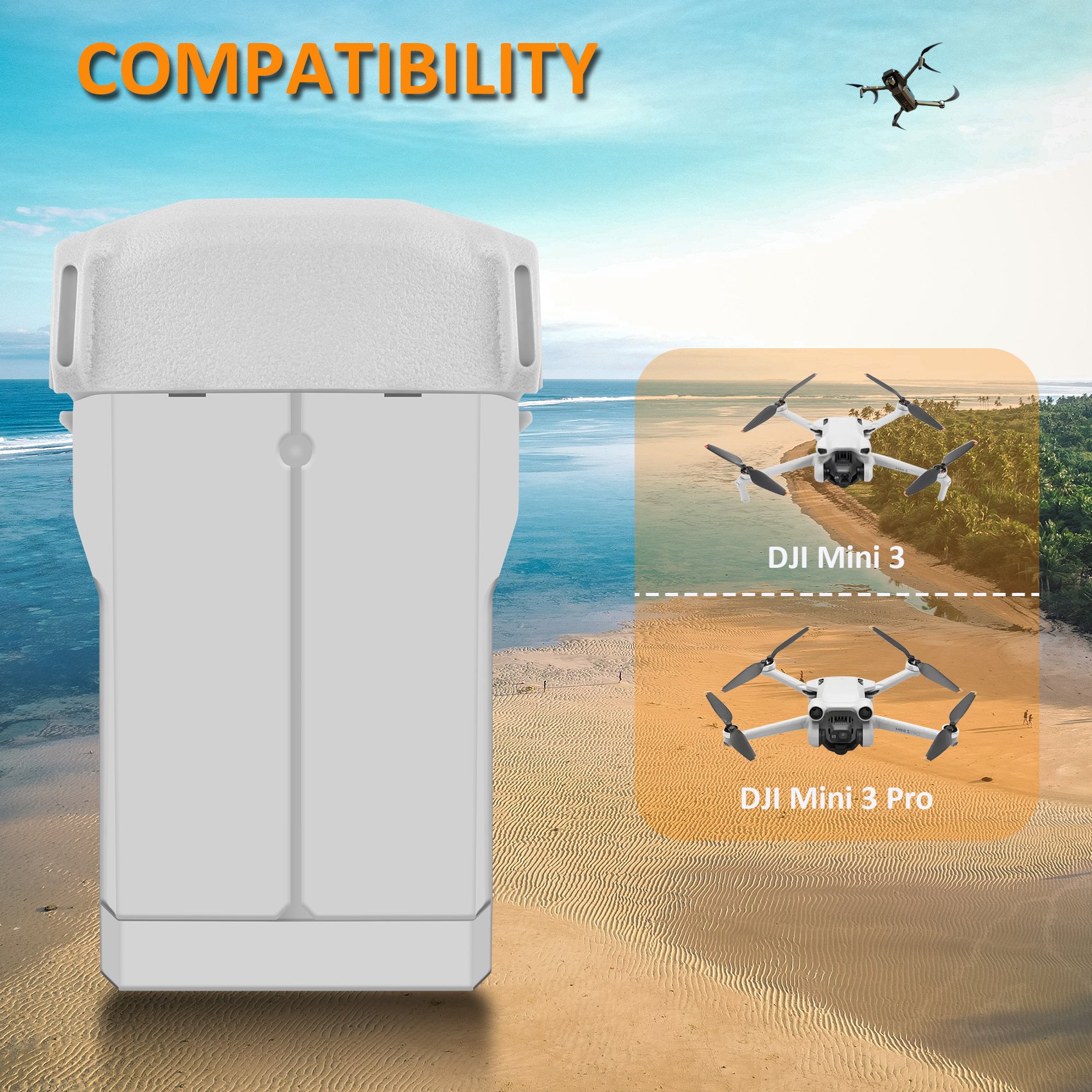 Drone Battery Mini 3Pro 4Pro Plus UAV Batteries Intelligent Flight Accessories 3850mah mini 4 / 3 pro Battery