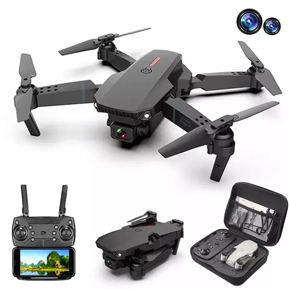 2024 original factory drone e88 pro Professional foldable accessories drones with 4k camera