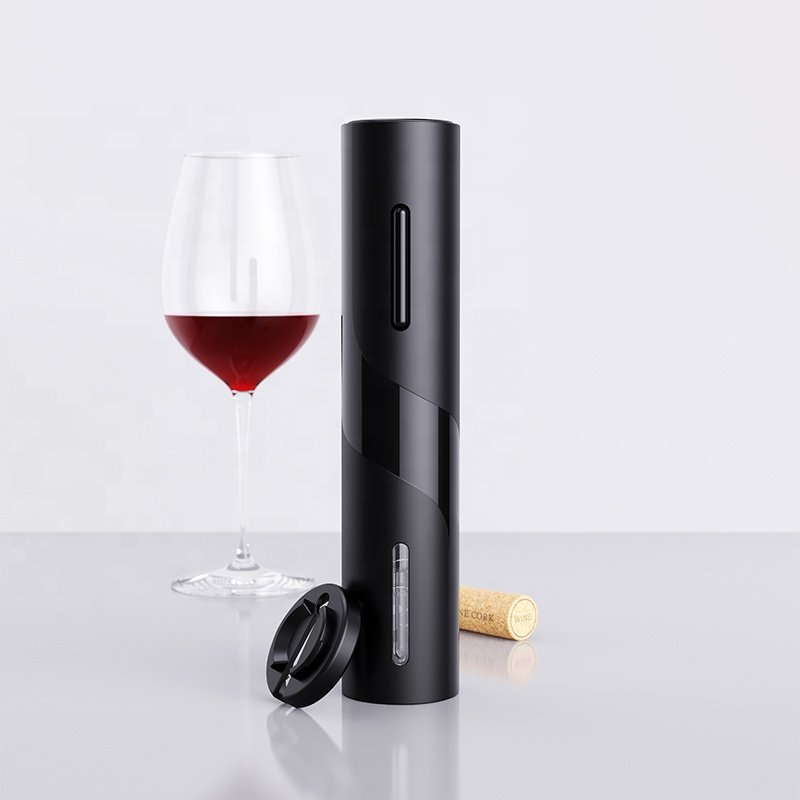 Hot Sale Red Wine Bottle Electric Corkscrew Stoppers Accessory Parts Holiday Christmas Wine Opener Gift Set